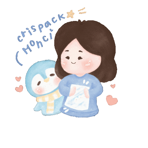Penguin Moncispams Sticker