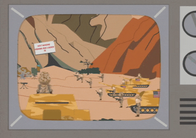 war army GIF by South Park 