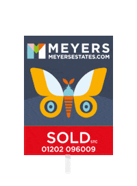 Estate Agent Sale Board Sticker by Meyers Estates