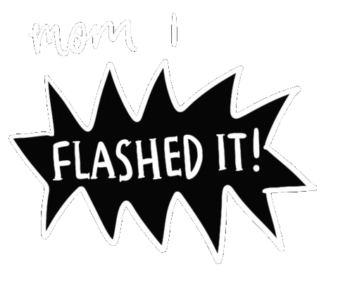 Flash Climbing Sticker