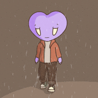 Sad On My Way GIF by LT3 Creations