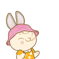 Bunny Rabbit Sticker by familiesforlife.sg