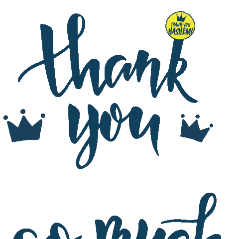 Tyhashem Sticker by Thank You Hashem