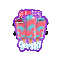 Cotton Candy Ganger Sticker by Crumpets
