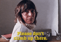 Don't Climb Up There