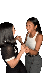 Happy Friends Sticker by Instagram Gifmas