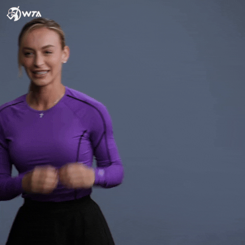 Ana Bogdan Smile GIF by WTA