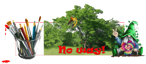 No Way Trees Sticker