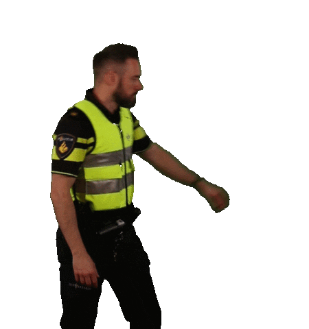 politie agent bad guy arrest politie Sticker
