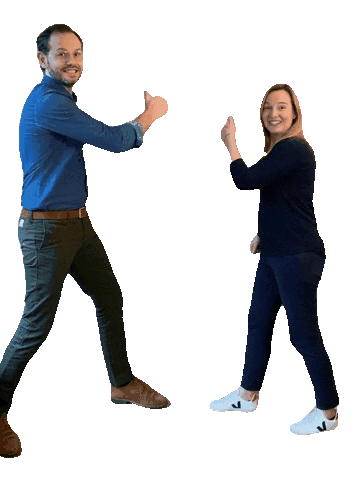 HenryHouser giphyupload swipe up thumbs up high five Sticker