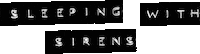 Kellin Quinn Logo Sticker by Sleeping With Sirens