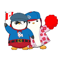 Canadian Flag Sticker by Pudgy Penguins