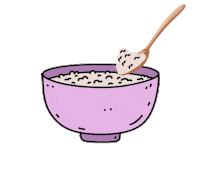 namuraw vegan healthy porridge namu Sticker