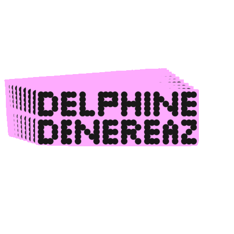 Delphinedenereaz Sticker
