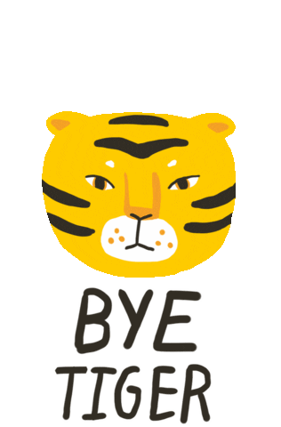 Yhenjai giphyupload rabbit tiger 2023 Sticker