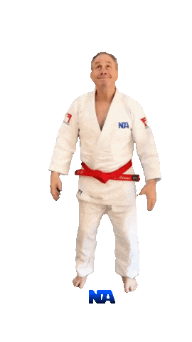 Judo Celebrating Sticker by NA Effective Fighting
