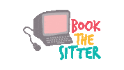 BabysittingConnection book computer texas children Sticker