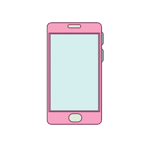 Pink Text Me Sticker by SAINTWULF