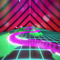 Outrun Fantasy Zone GIF by Dean Moroney