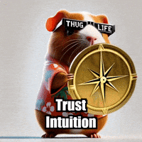 Wisdom Intuition GIF by Guinea Gambino