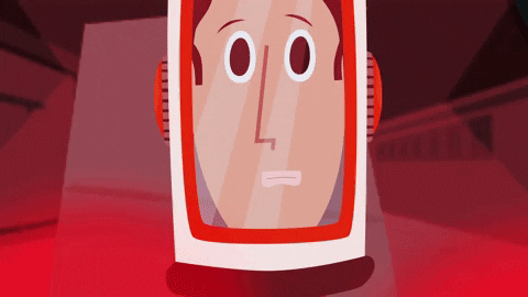 scared red light GIF by LooseKeys