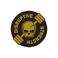 Goals Weights Sticker by Disruptive Strength