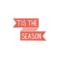 kaydence_maria christmas holiday winter banner Sticker