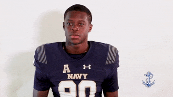 Navy Football GIF by Navy Athletics