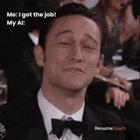 Artificial Intelligence Celebration GIF by ResumeCoach