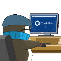 Link Technology Sticker by Pudgy Penguins