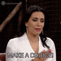 cbc come on cbc hurry choice GIF