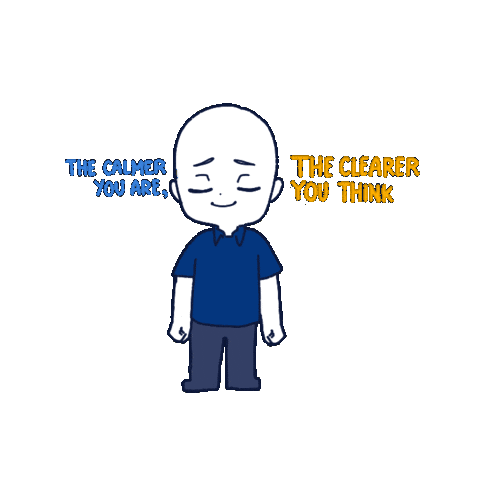 Self-Awareness Thinking Sticker by ironbrij