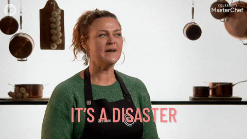 Its A Disaster GIF by MasterChefAU