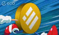 To The Moon Crypto GIF by Eco