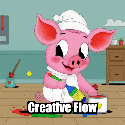 Drawing Wisdom GIF by The Pigasso