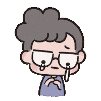 LienShihPing sad cry meibobonny qoobbb Sticker