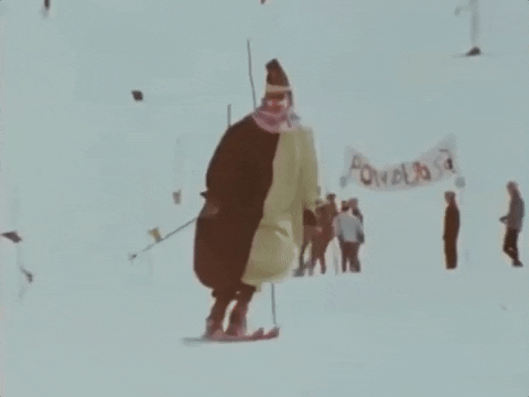 Winter Clown GIF by Archives of Ontario | Archives publiques de l'Ontario