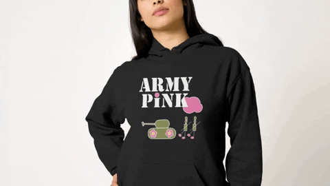 Girl Pink GIF by ArmyPink