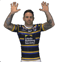 Celebrate Pump It Up Sticker by Leeds Rhinos