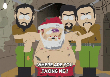santa claus punch GIF by South Park 