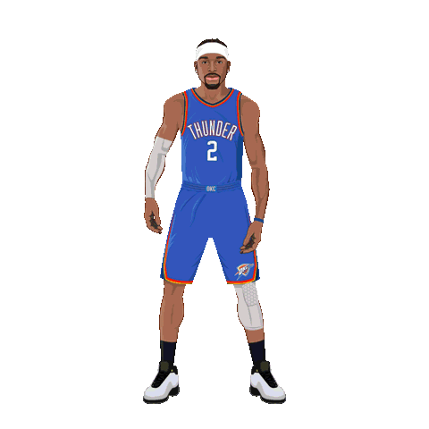 Oklahoma City Thunder Basketball Sticker by Panini America