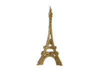 Gold Paris Sticker by 2nice