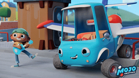 Happy Well Done GIF by Mojo Swoptops