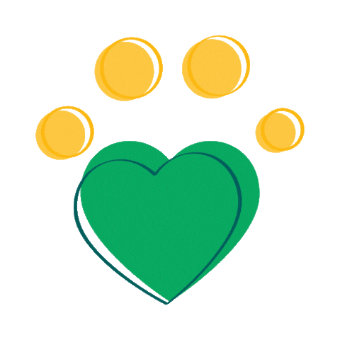 Vetcor giphyupload veterinarian paw print vetmed Sticker