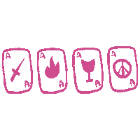 Art Pink Sticker