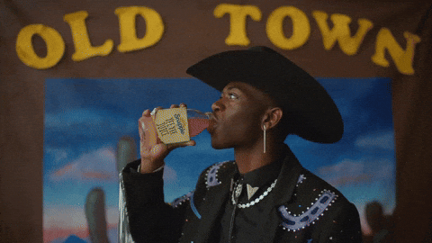 Old Town Road Yee Yee Juice GIF by Lil Nas X
