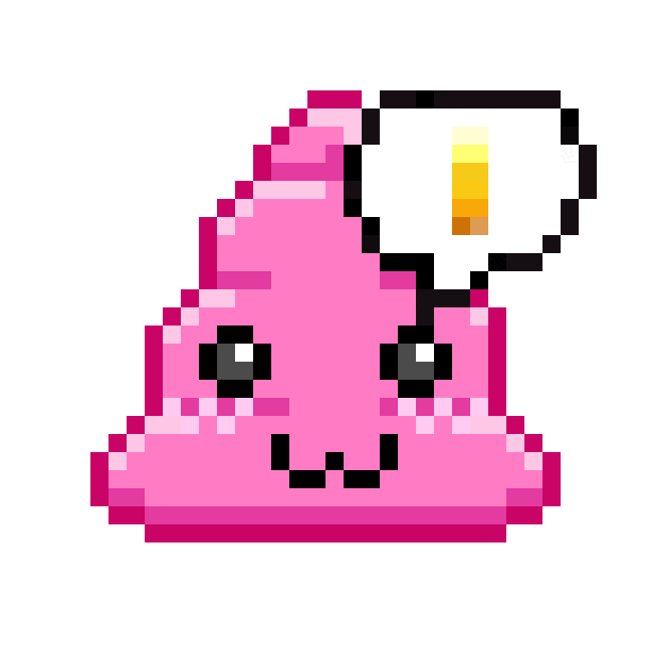 Art Shitting Sticker by Poopies.io