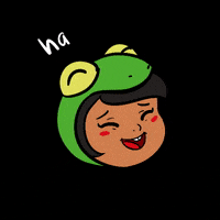 tibmx laugh frog risa rana GIF