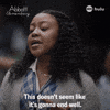 Abbott This Wont End Well GIF by ABC Network