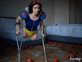 Snow White Amputee GIF